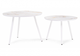 Журнальный стол Ватсония белый (60x44)