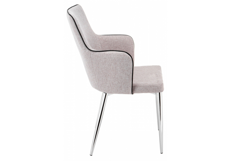 Стул на металлокаркасе Benza beige fabric (56x62x92)
